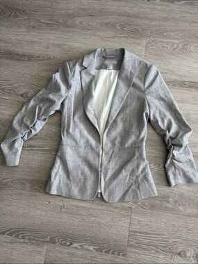 H&M Light Gray Tailored Blazer
